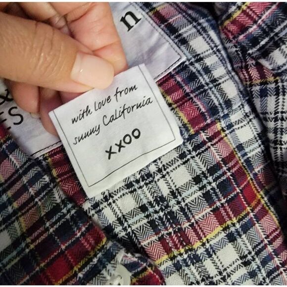 Frank & Eileen Flannel Button-up Shirt S - Picture 4 of 9